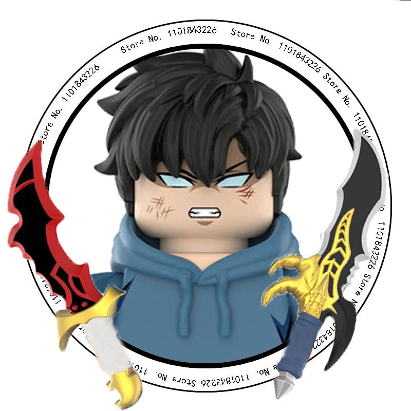 Figure anime Cheng Xiaoyu Building Blocks Mini Action Figures Collezione di ornamenti Bambole giocattolo Regali di compleanno per bambini