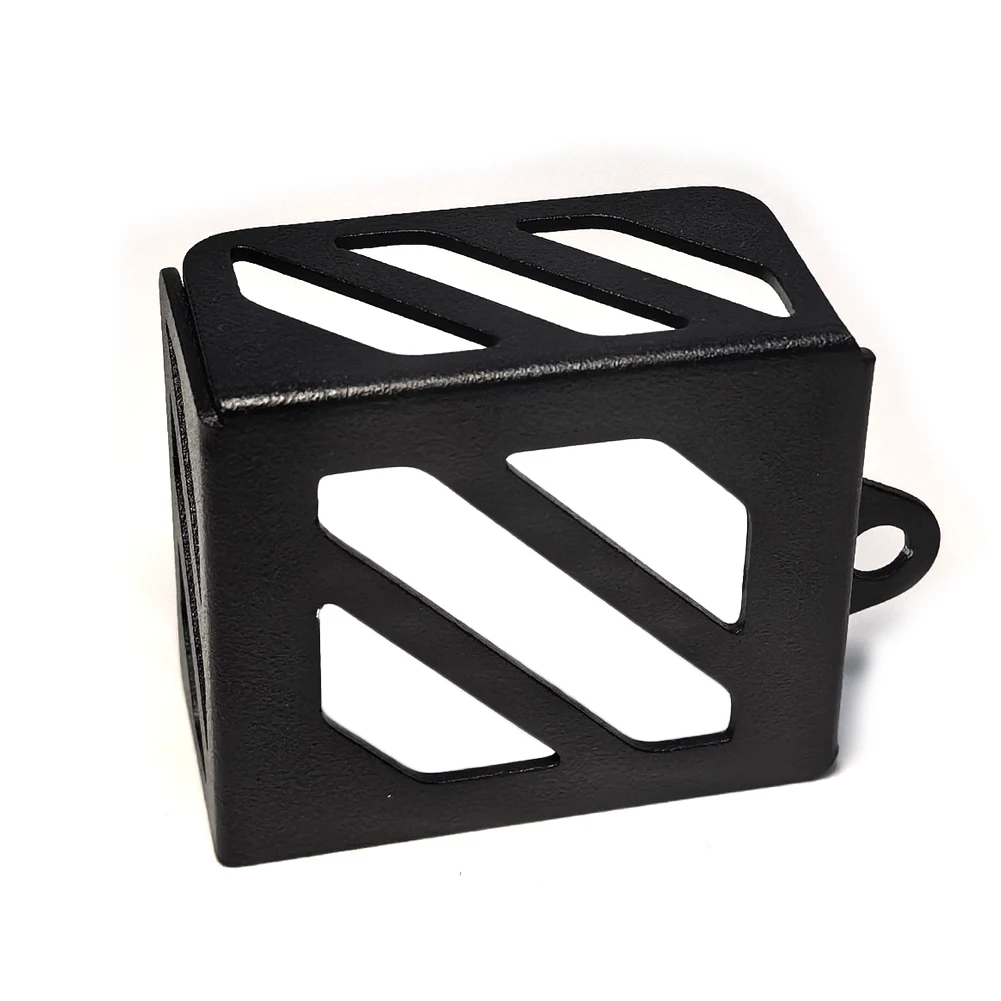 Motorcycle Rear Brake Pump Fluid Tank Reservoir Guard Protector Cover OIL CUP For Colove KY400X KY500X Macbor Montana XR5 XR 5 - view 2
