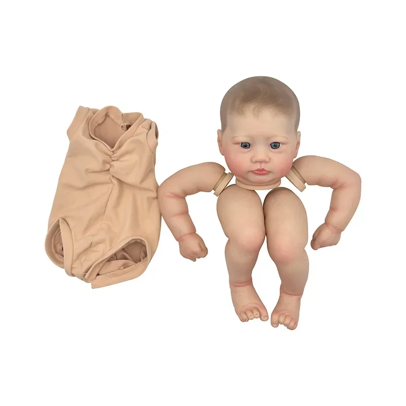 

19inch 48cm Doll Kit Lali Soft Touch Already Painted DIY Doll Parts Included Cloth Body and Eyes