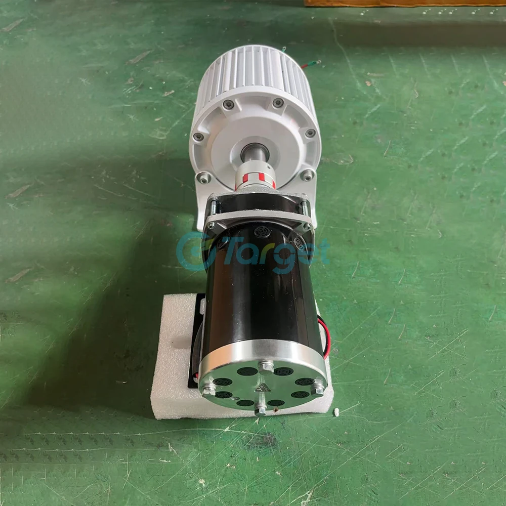 منخفضة RPM 10KW 20KW 30KW 50KW PMG مولد 220 فولت 380 فولت مولد المغناطيس الدائم الطاقة البديلة مع المخفض الكهربائي DIY بها بنفسك