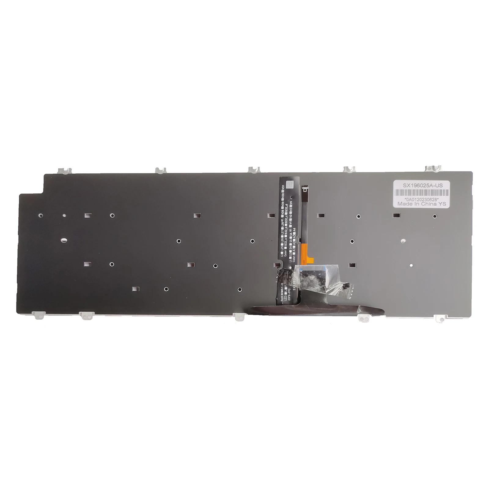 US Keyboard Backlit for Dell Latitude 5520 5521 5530 5531 Precision 3560 3561