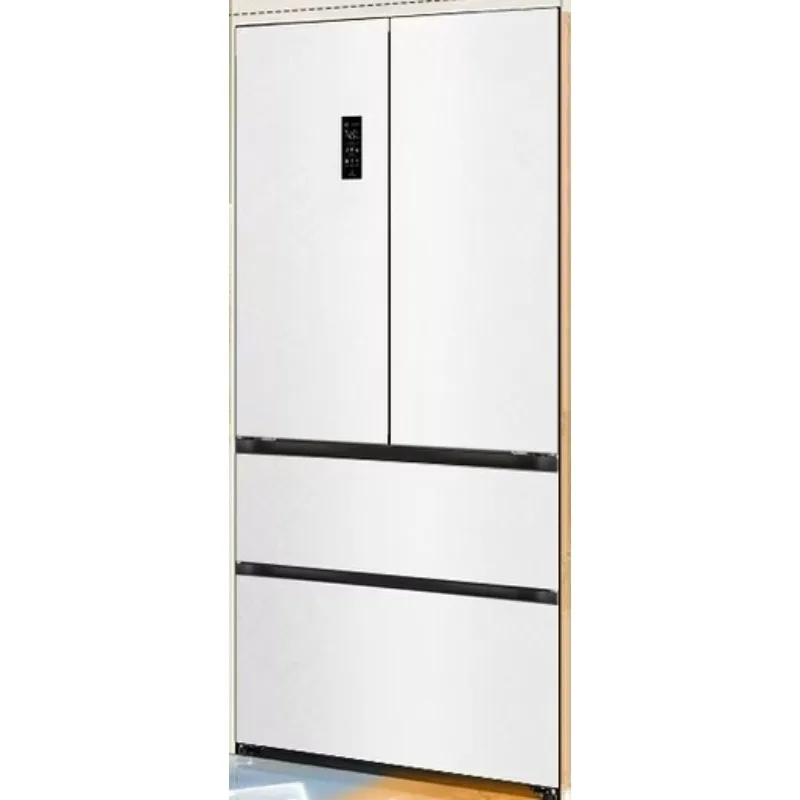

515 double net double system ice making French multi-door four-door ultra-thin embedded refrigerator household