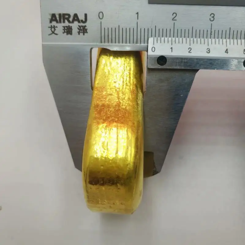 العملات القديمة العملات الذهبية النحاس المذهبة سبائك الذهب قضبان الذهب الأصفر مشرق الذهب الخالص 0.25 كجم قضبان الذهب تم إرسالها عشوائيا نفس السعر G