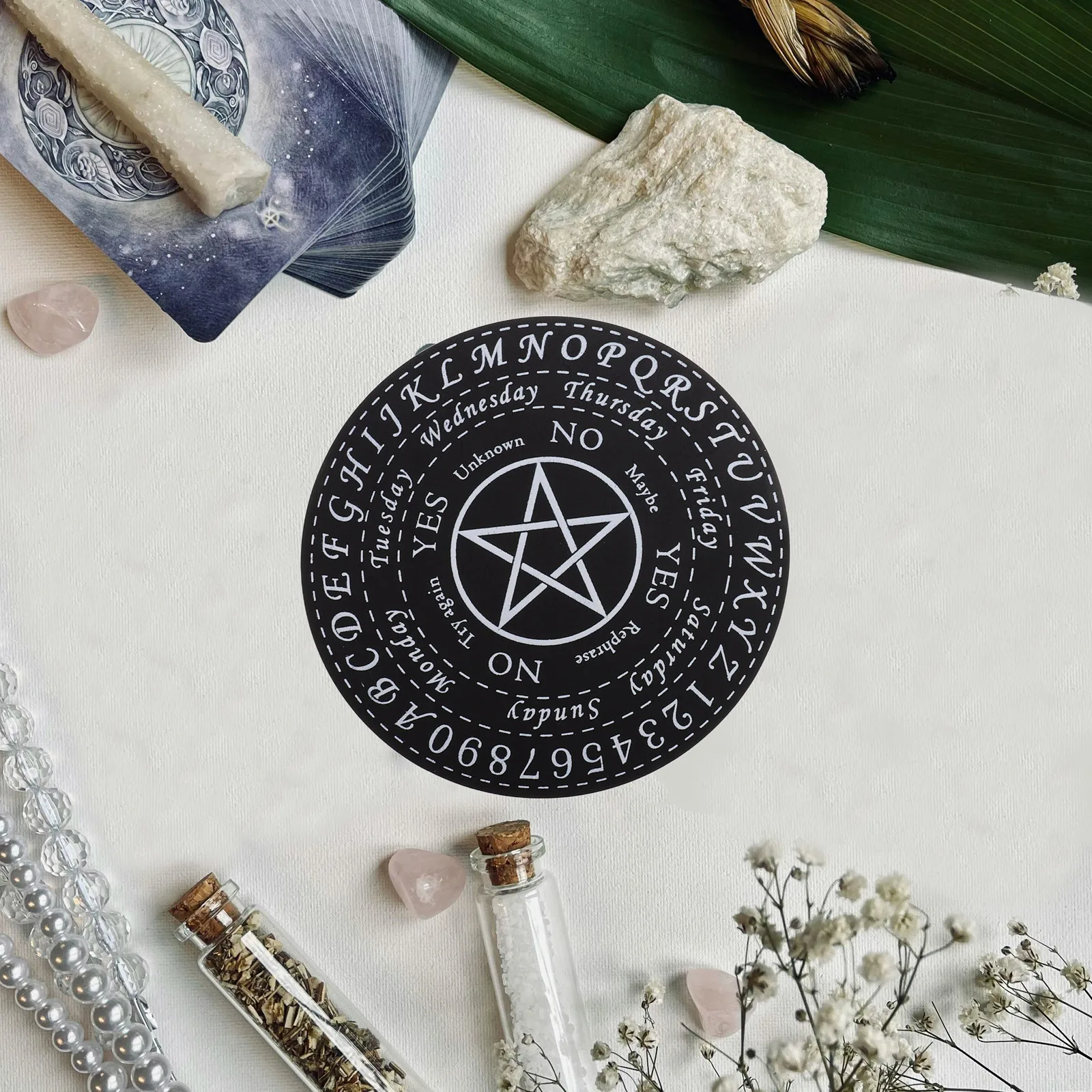 

Набор: Деревянная доска для маятника, резная, для гадания, аксессуар для медитации, декор для дома, подвесной маятник