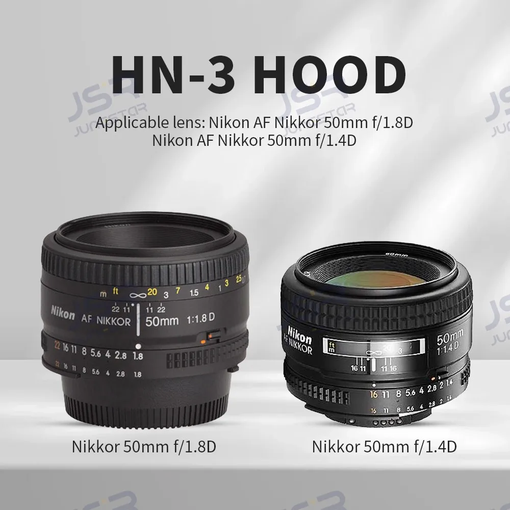 Металлический световой экран HN-3 подходит для Nikon 35/2D 35/1.8G 501.8 501.4 35-80 объектив 52 мм УФ-аксессуары