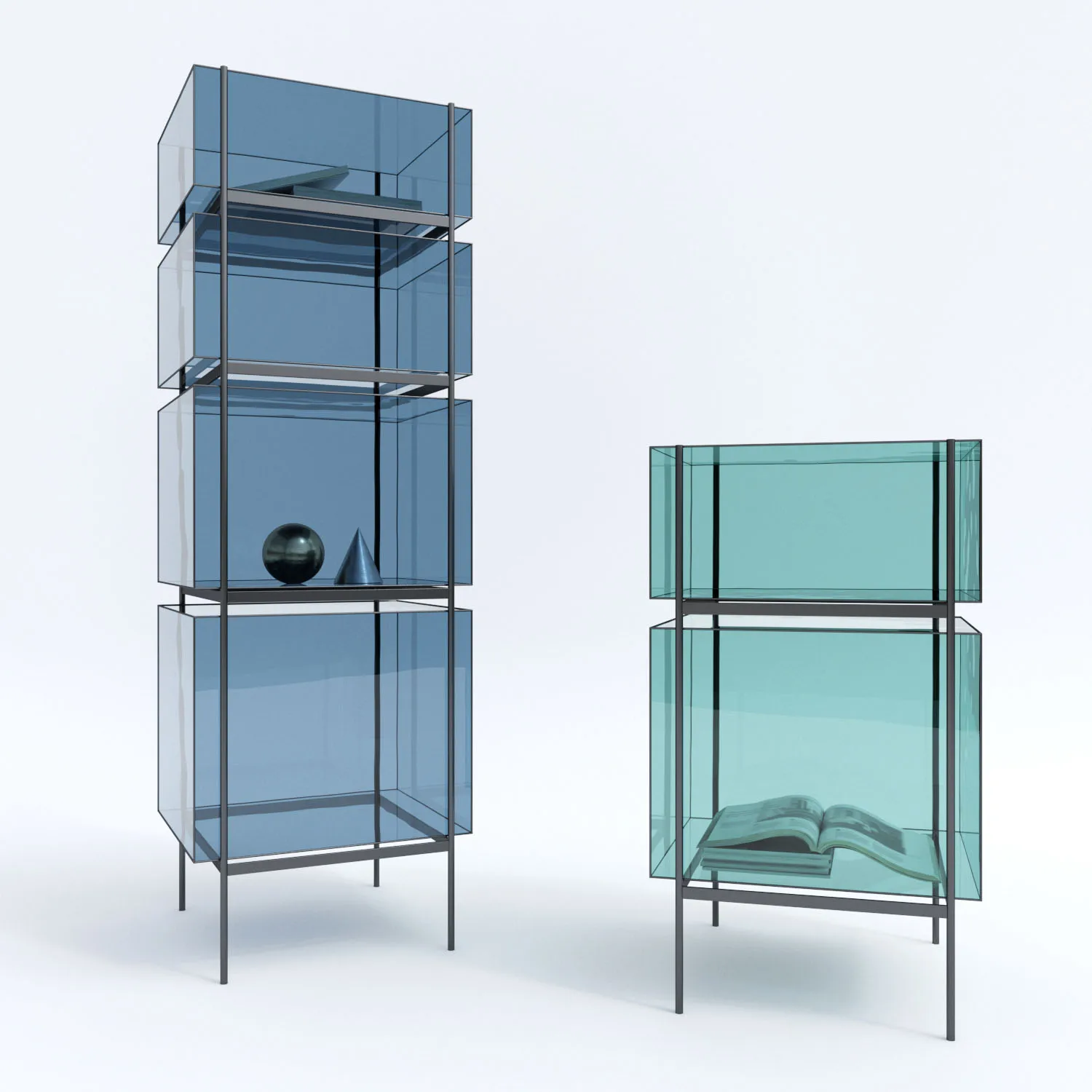 Bar restaurant furniture acrylic steel wine cellar display cabinet