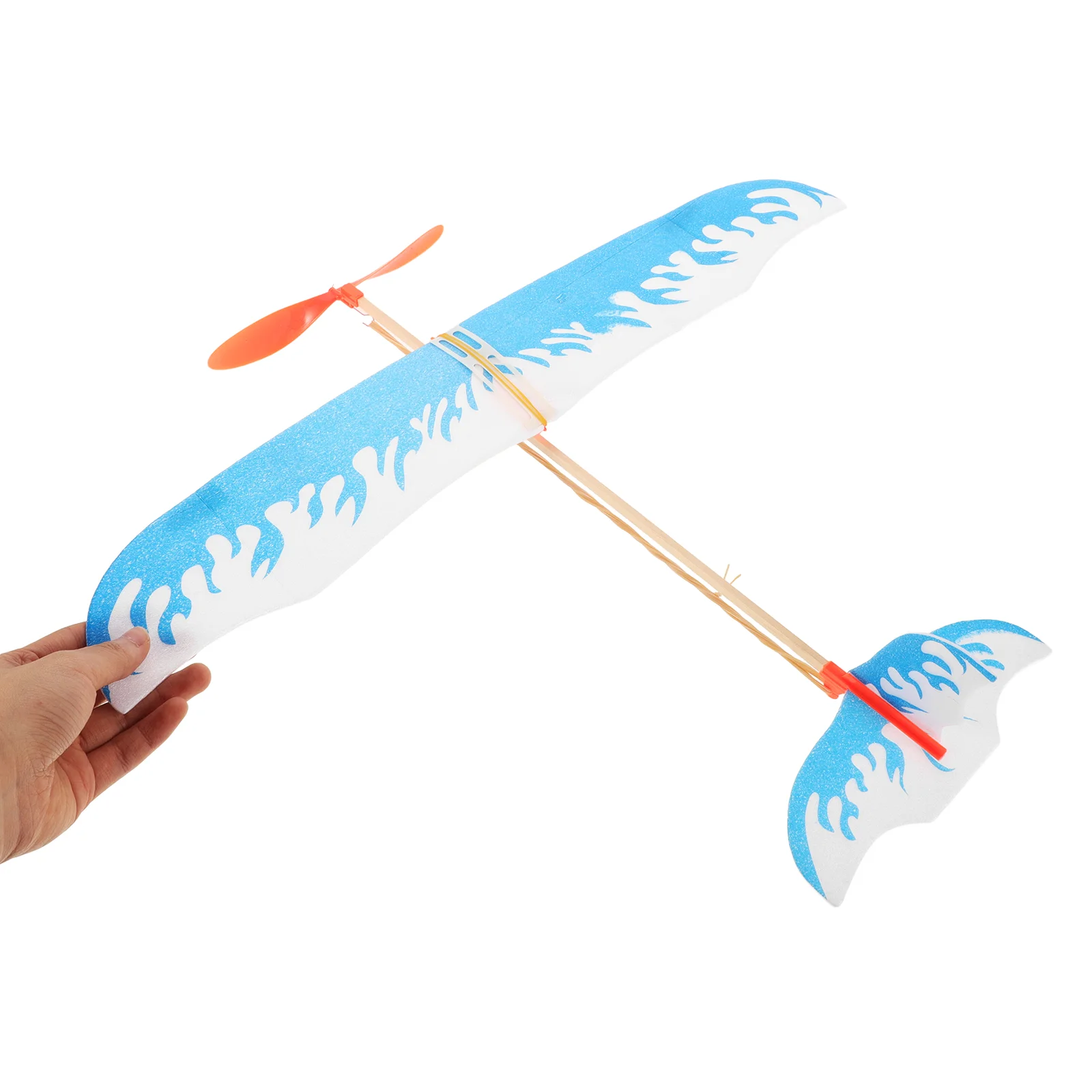 4 Pcs Rubber Band Powered Airplane Toys Plastic Flying Model Kids Aircraft Glider Play Vehicles Motorized Cars - Image 6