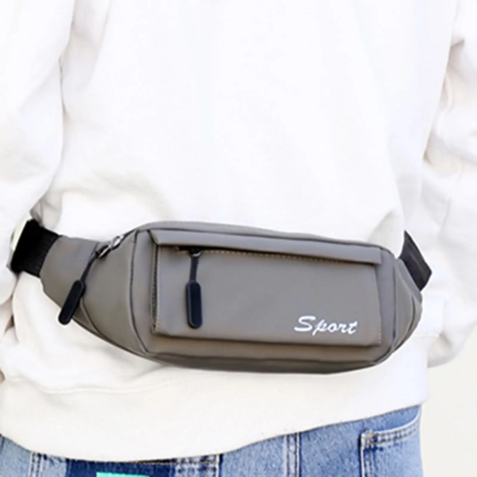 

Поясная сумка-бананка, стильная повседневная сумка-рюкзак для путешествий, бега, велоспорта, походов, кемпинга