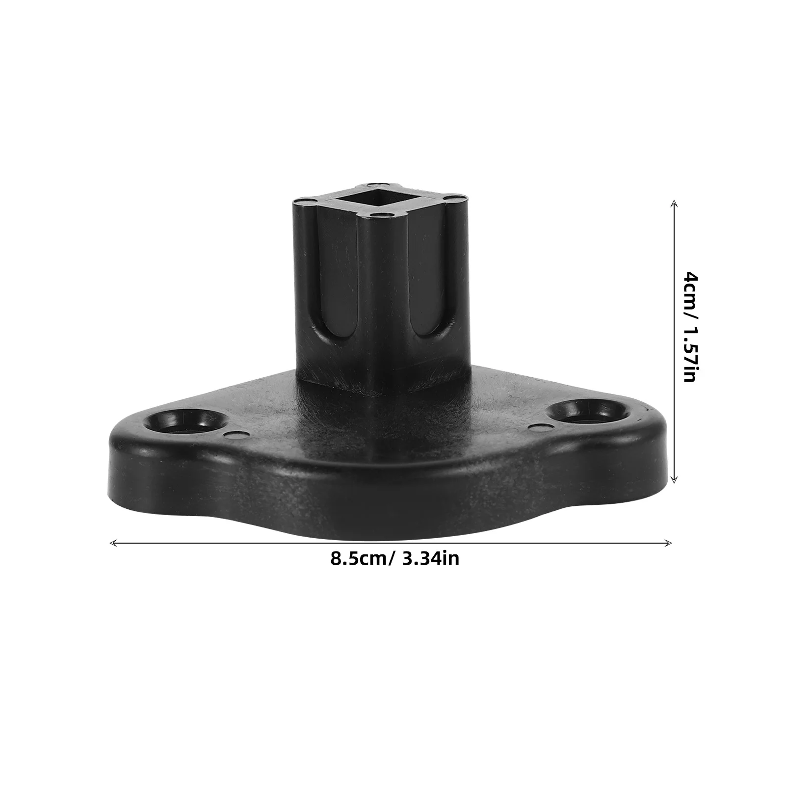 4 قطعة خفيفة الوزن أربعة أرجل خيمة أسفل قوس قاعدة مستقرة المضادة للانزلاق المحمولة استبدال المظلة دعم المظلة قاعدة سفلية #5