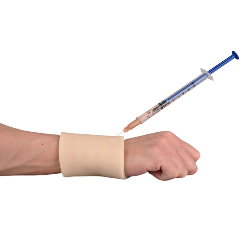 Modelo Multifuncional Injeção Intramuscular Treinamento, Skin Test, Almofada Muscle Pin, 40 Pontos, Modelo Prática
