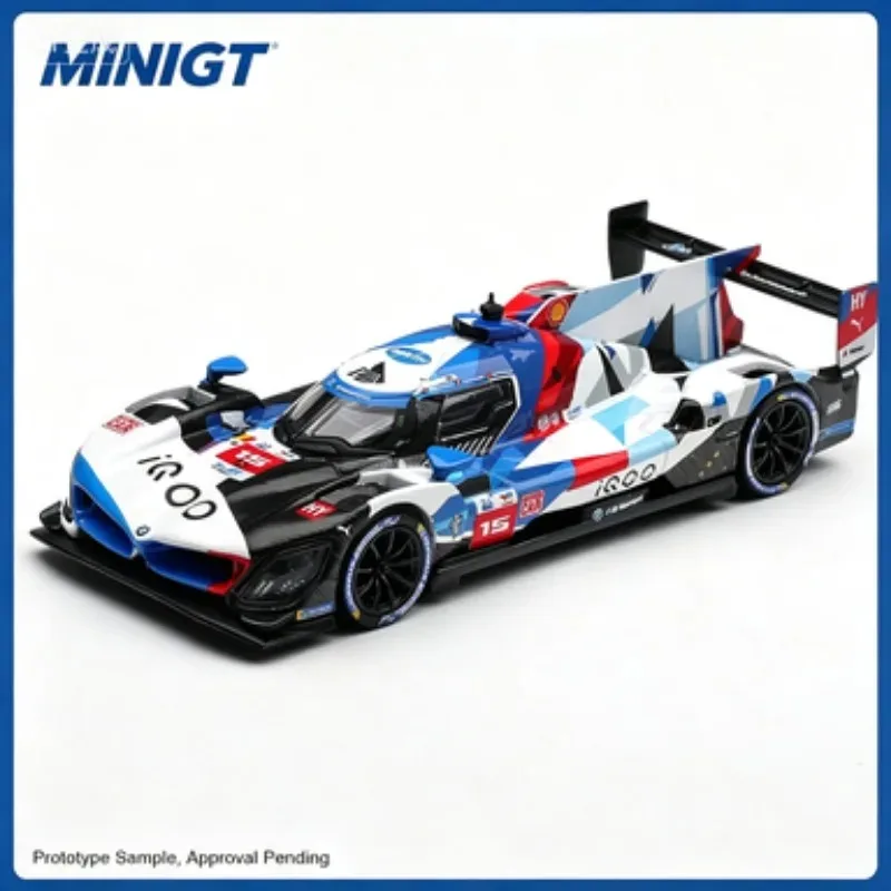 

Pre-order MINIGT 1:64 Hybrid V8 Hypercar #15. Cast alloy model. Boys' gift. Adult collectible piece. Holiday gift.