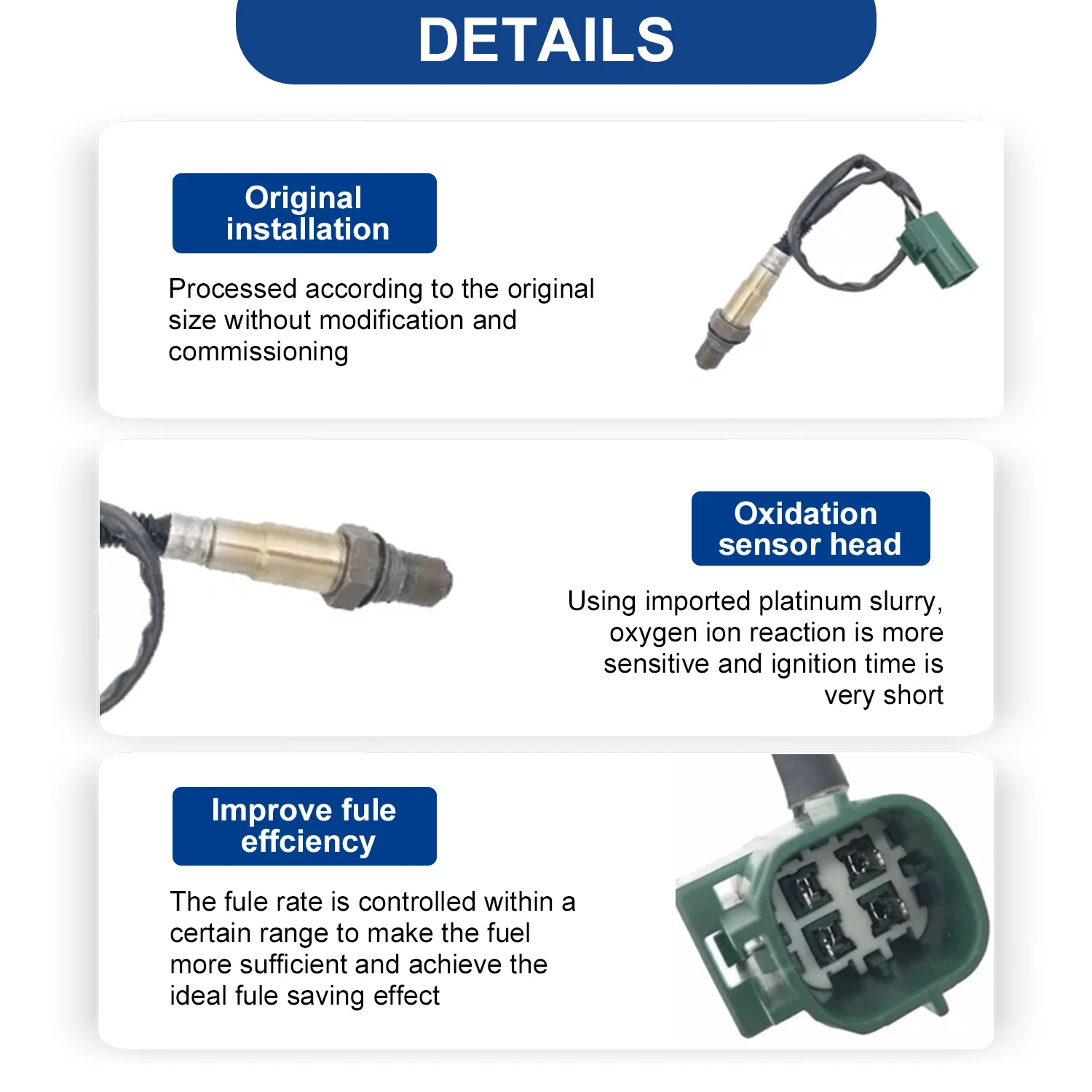 Nouveau capteur d'oxygène O2 en aval pour Nissan Armada Titan Pathfinder Infiniti QX56 5.6L 2004-2015 234-4835 226A0-7S001