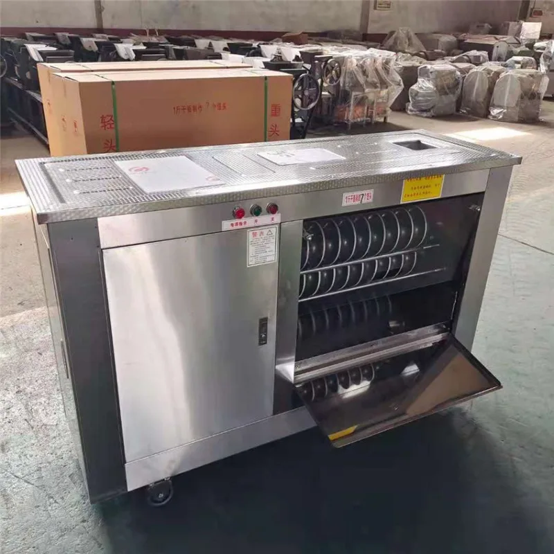 Commercial dough divider, stainless steel counter-roll round steamed bread machine, round steamed bread forming machine