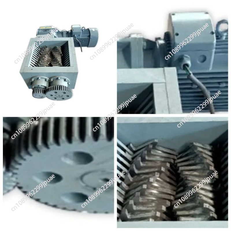 Small shredder chassis waste wood living waste plastic shredded carton