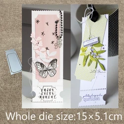 XLDesign Craft Metal Cutting Die cut dies 2pcs tag lable decoration scrapbook Album Paper Card Craft Embossing die cuts