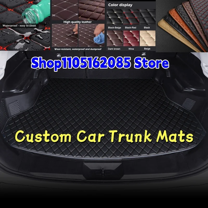 

Custom Car Trunk Mats For GAC GS5 2019 2020 2021 2022 2023 2024 2025 2026 2027 Leather Cargo Liner Car Mat Accessories