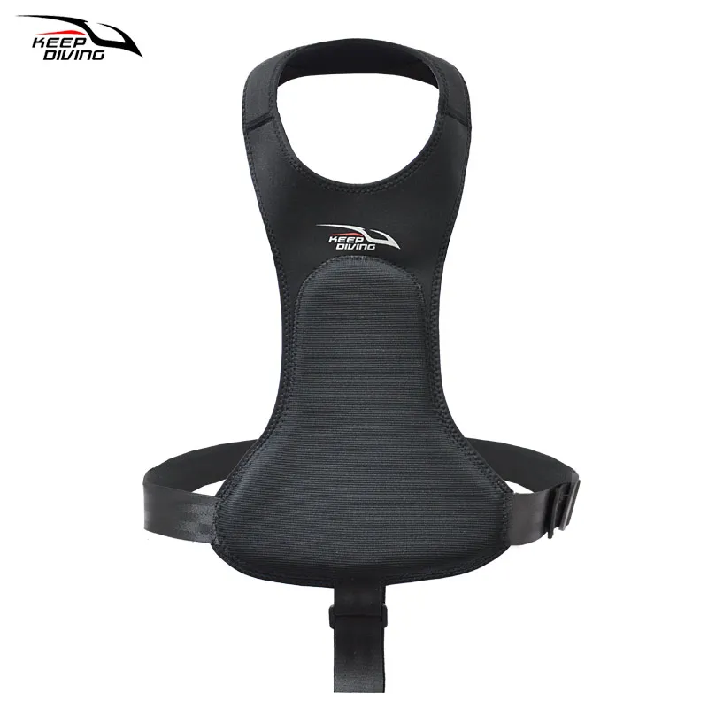 Chest Loading Pad Diving Breast Vest Thickened Professional Underwater Hunting Spear Chest Protection Anti-collision Adjustable