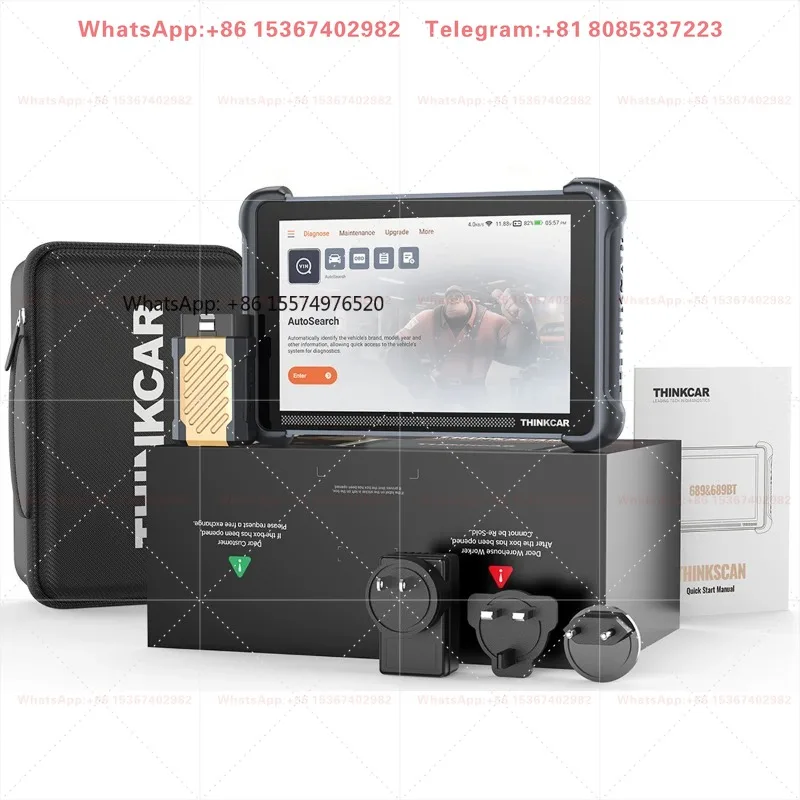 THINKCAR THINKSCAN 689BT Diagnostic Tool with Lifetime Free Update Full System ECU Coding 34 Reset CANFD DoIP Obd2 Car Scanner