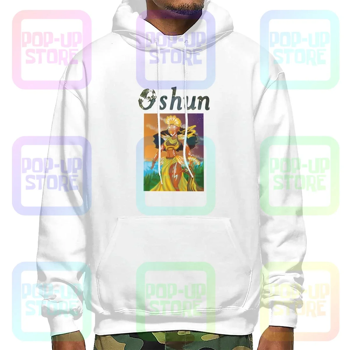 Oshun Orisha-Sudadera con capucha de la diosa del río, sudadera con capucha de la diosa del río, Yoruba Orisha, sudaderas con capucha de la fe espiritual, ofertas geniales y calientes