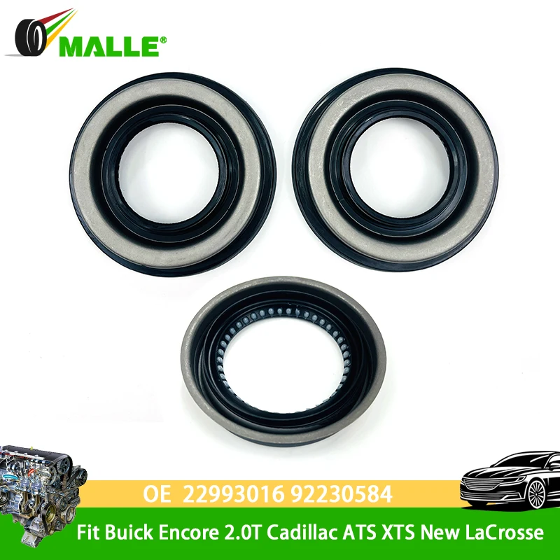 

Differential Bearings Oil Seal For Buick Encore 2.0T Cadillac ATS XTS 2013-2019 New LaCrosse 2.0 Engine Parts 22993016 92230584