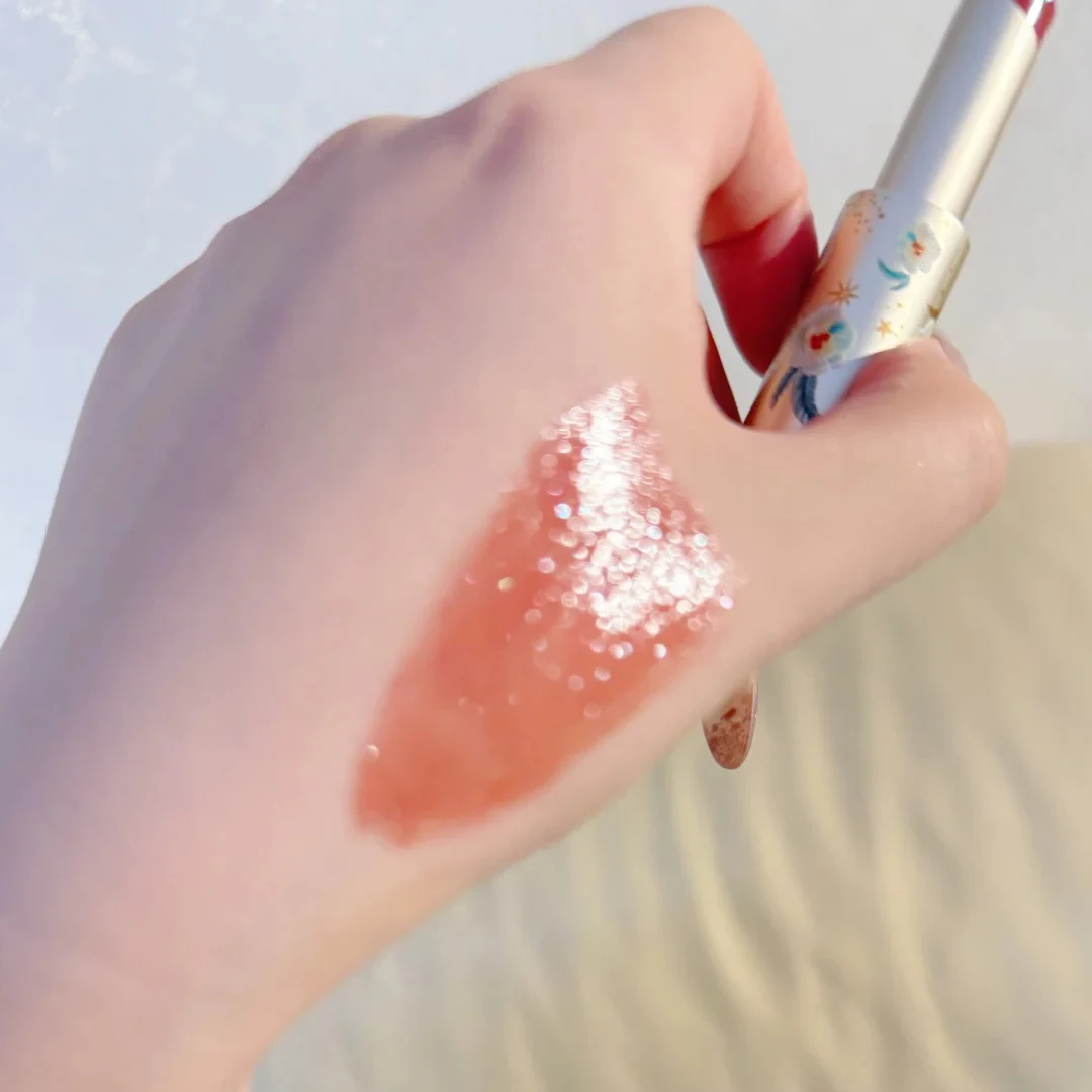 Balsamo per labbra idratante che cambia colore Lucido idratante con finitura a specchio Antiaderente a lunga durata per labbra secche e screpolate