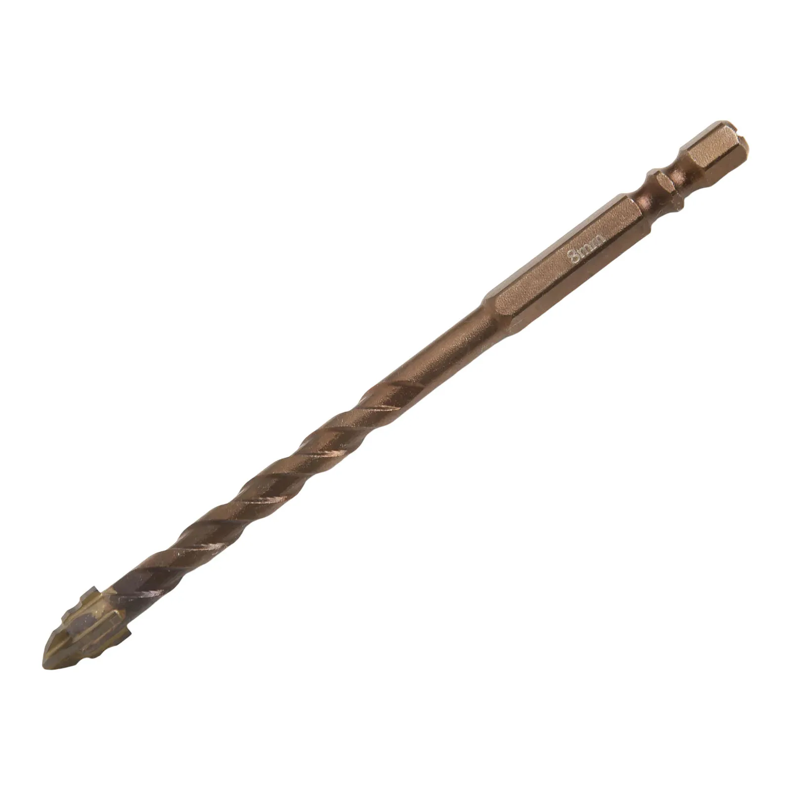 Excentrische boor voor glastegels Broach Ca. 10 mm Excentrische boor Carbide constructie Hoge snelheid rotatie