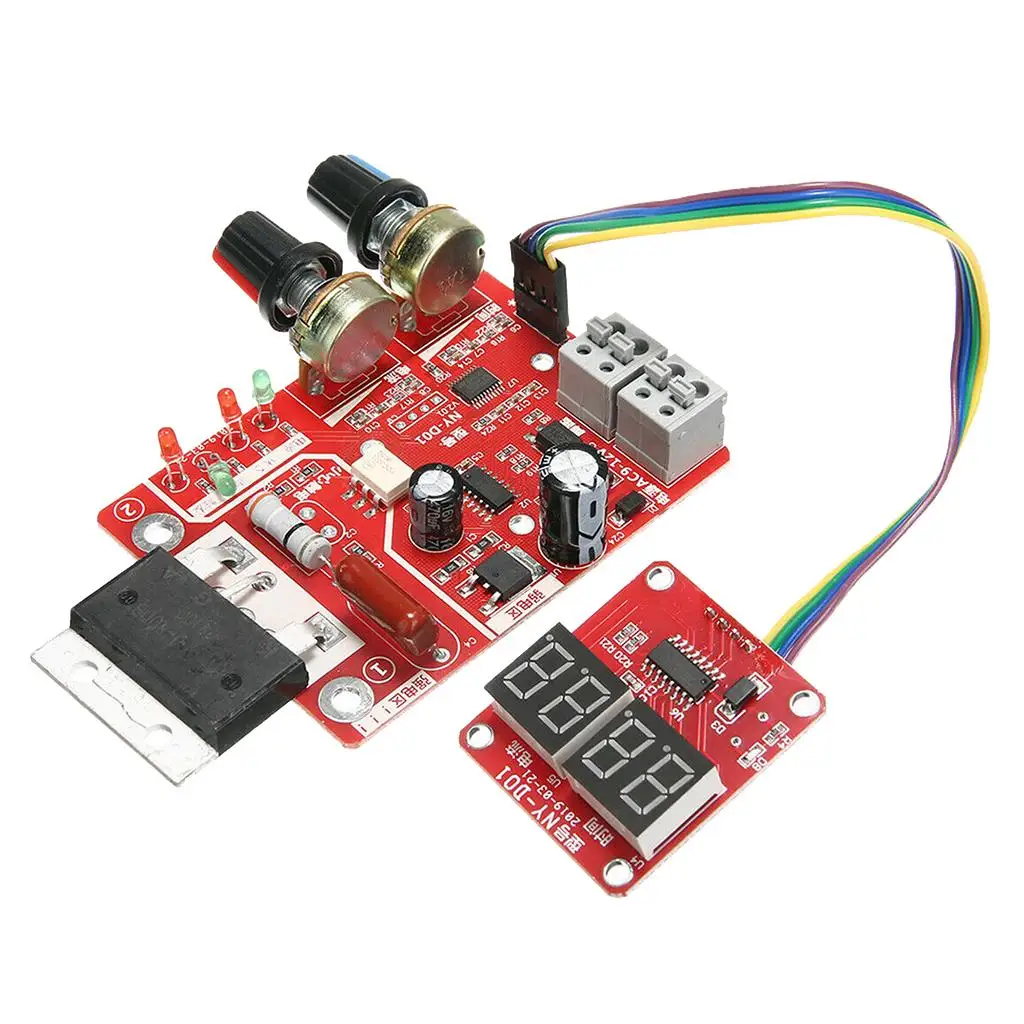 

Плата контроллера времени и тока для точечной сварки 40/100А, однокристальный микрокомпьютер