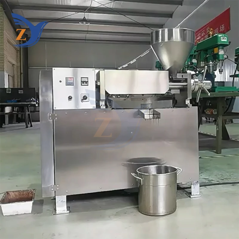 Oil Pressers Machine S06 Kitchen Seeds Sunflower Sesame Coconut Peanut Vegetable Bean Hot Cold Home Commercial Extraction Maker