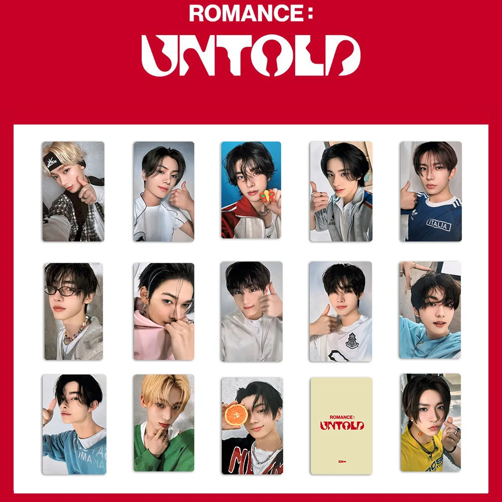 7Pcs/Set Boy Idol Lomo Cards  New Series ROMANCE UNTOLD High Quality Postcards HD Printd Photo Cards Fans Collection Gifts