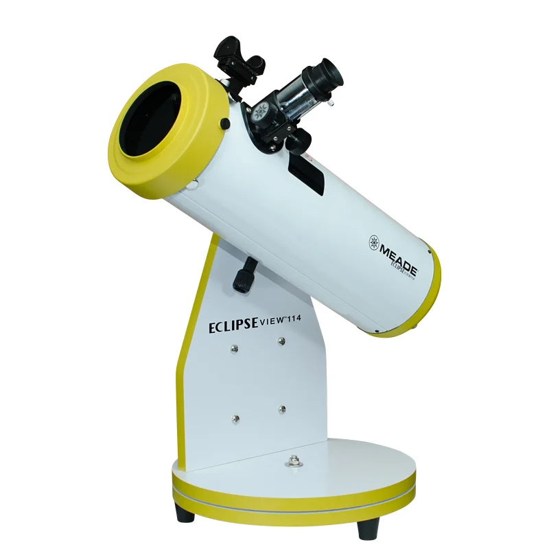 Meade mesa dob dobsonian telescópio astronômico 4.5 polegada mesa dobsonian casa decoração telescópio