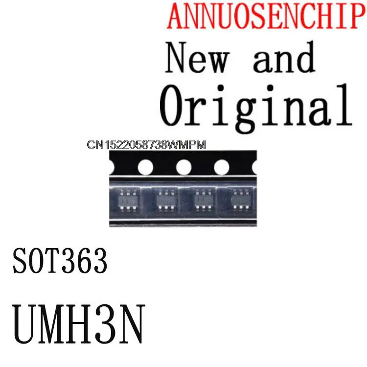 100PCS UMH3N  SOT363 IC In stock!