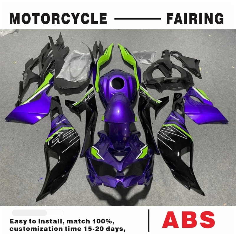 

FIT FOR 2019-2025 Kawasaki Ninja ZX25R ZX4R ZX4RR Black White Blue Fairing Kit