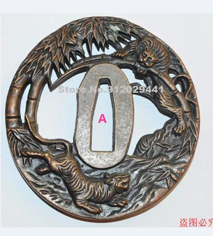 High Quality Alloy Tsuba Guard For Japanese Sword Samurai Katana Wakizashi Tanto Accessory Fittings Nice