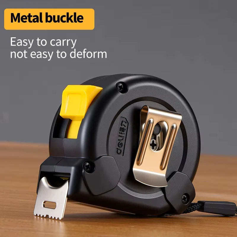 5M 25mm Wide Blade Steel Tape Measure Heavy Duty Metric Ruler High Stiffness Clear Scale For Construction Carpentry Measuring