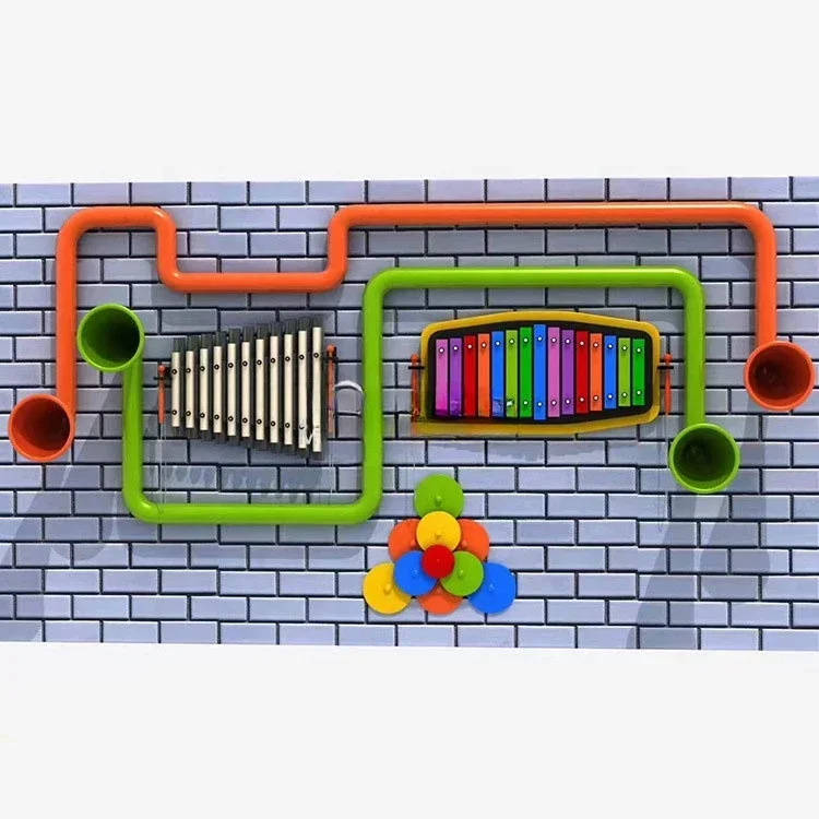 جدار آلة اللعب الموسيقية الخارجية للأطفال من Moetry لمنطقة موسيقى الحديقة #1
