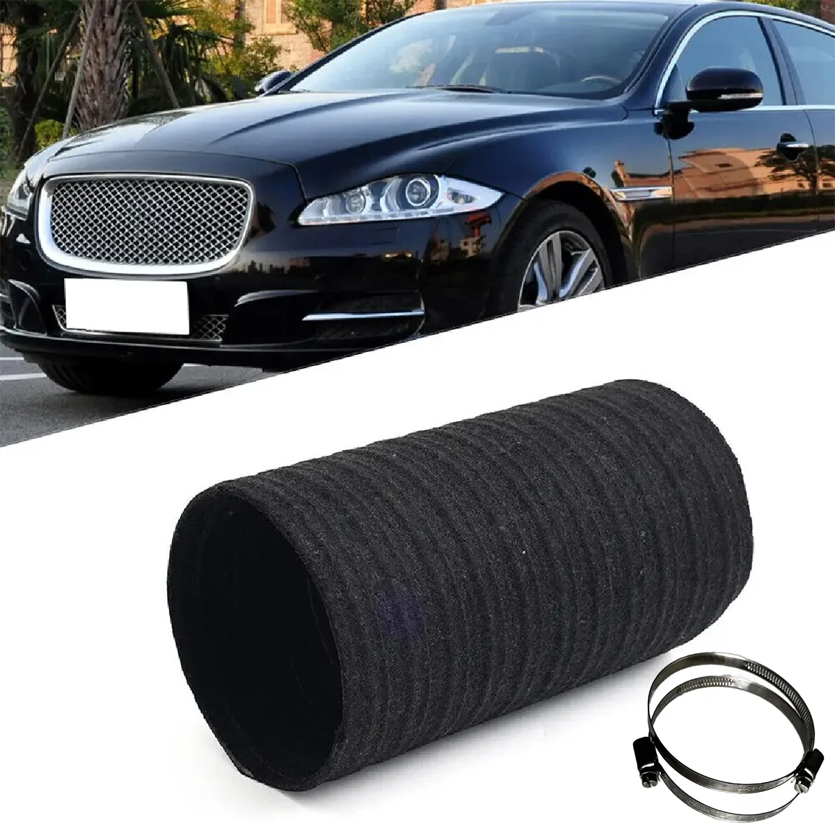 Tubo de admisión de filtro de aire de algodón, manguera de admisión de conducto de aire para Jaguar XF, xjl, Xe, C2D36204, C2D36203, C2D36202