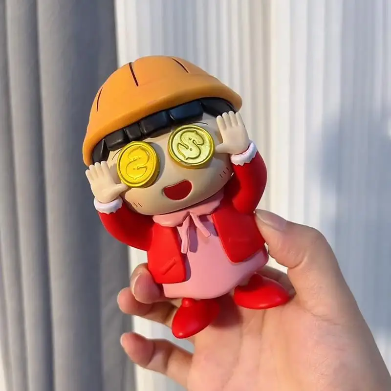 Crayon Shin chan Nohara Shinnosuke caja ciega dibujos animados modelo rico decoración circundante regalos para niñas