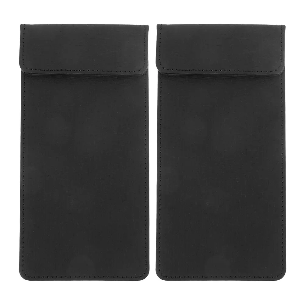 

2pcs Folder Check Presenter Textured Durable Compact For Restaurant Hotel Guest Server Book Menu Holder Pvc Check Book Cash