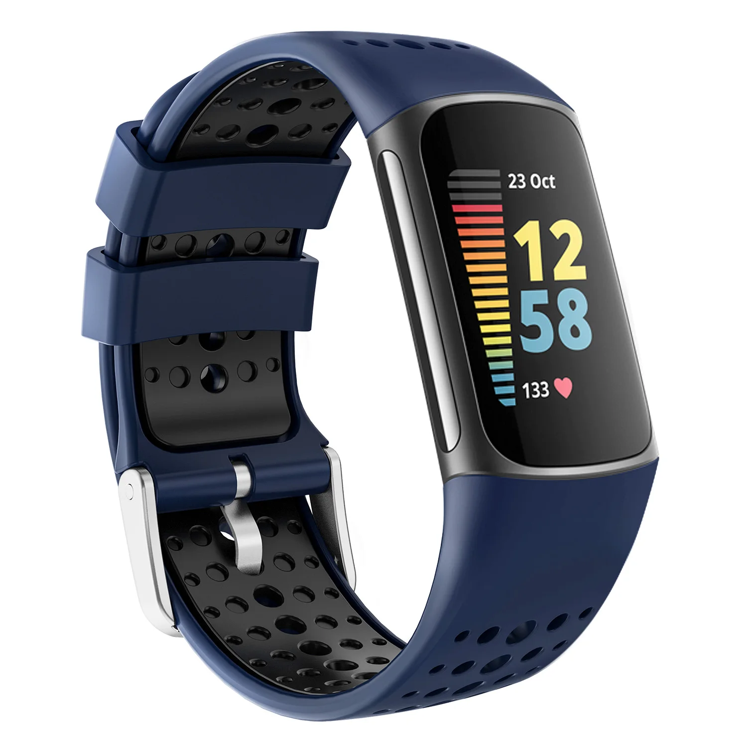 Honecumi cinturino in Silicone per Fitbit Charge 5 Smart Watch cinturino di ricambio braccialetti per Fitbit Charge 5 accessori Smartwatch