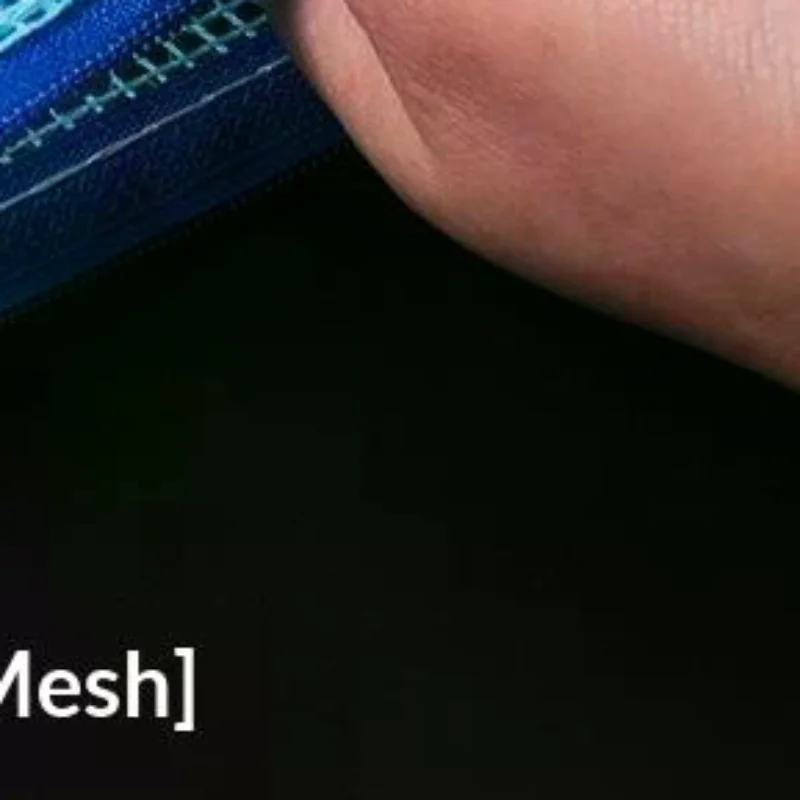 10Pcs Plastic Mesh Zip File Bags Waterproof Tear Resistant Custom Logo For Office School Document Organization