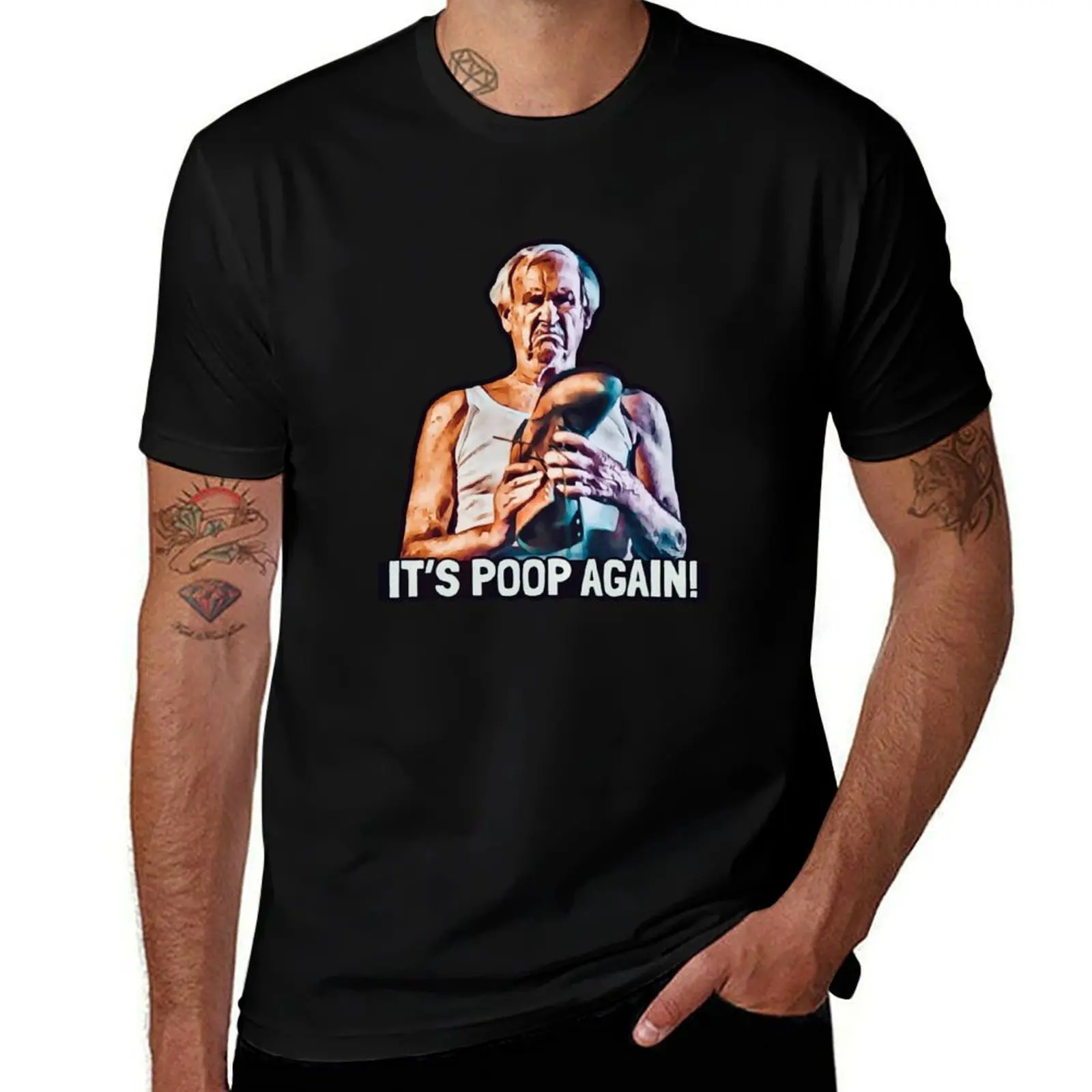 

“It’s Poop Again!” Billy Madison T-Shirt quick drying vintage graphic tee vintage clothes custom t-shirts mens vintage t shirts