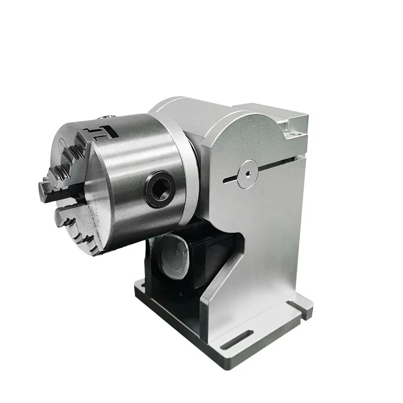 Professional Universal Through Hole Design LY D80C D100C D125C 3 Claws Rotary Axis Diameter 80mm 100mm 125MM Max For Fiber