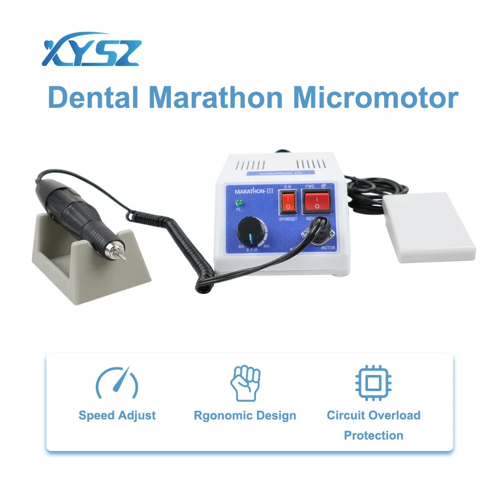 35000 RPM Polishing Machine E-Type Micromotor For Denture Polish Equipment Dental Handle Grinder Manicure Tool