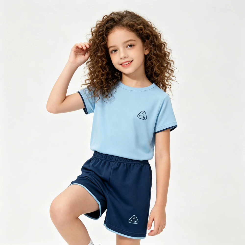 2026 Girls Sets Outfits Kids Toddler 1 to 2 3 4 5 6 7 8 9 10 Years Summer Girl Clothes Set Casual Tracksuit Children's Clothing