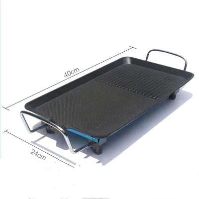 

110V Household BBQ Grill Skewer Machine Smokeless Non-Stick Pan Multifunctional BBQ Pan Electric BBQ Pan