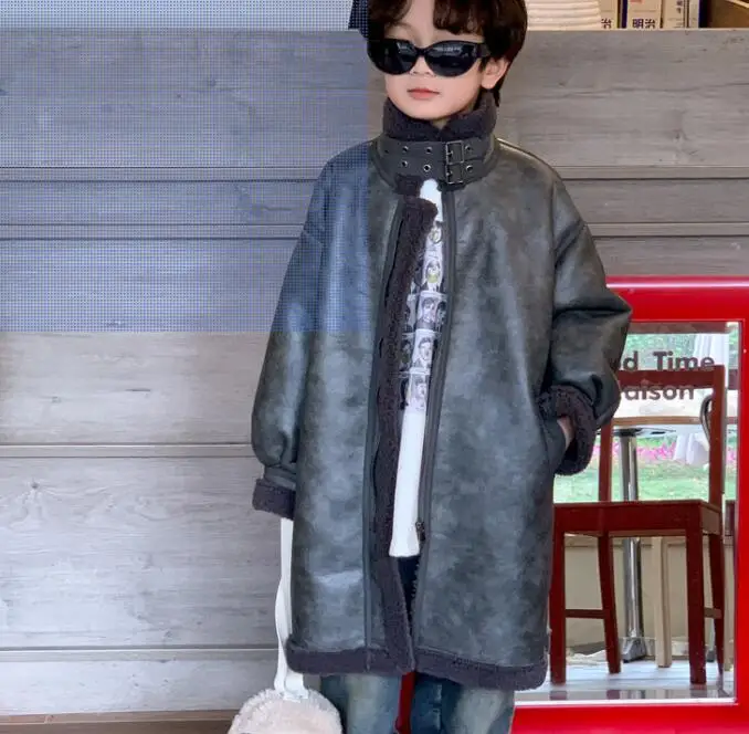 Warm Kids Winter Jackets Overcoats Children Clothes Outfits B07