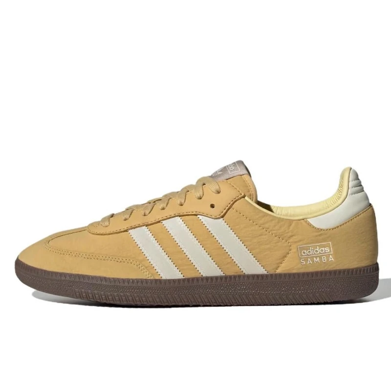 

Adidas Originals SAMBA OG Мужская и женская противоскользящая одежда Удобные низкие туфли для отдыха Коричневый Идеальный подарок IG6170