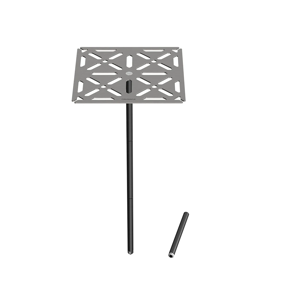 Vuuresdoorn Paardenbloem Buddy Tafel Camping Aluminium Afneembare Verstelbare Mini Opvouwbare Buitentafel Voor Wandelen Backpacken