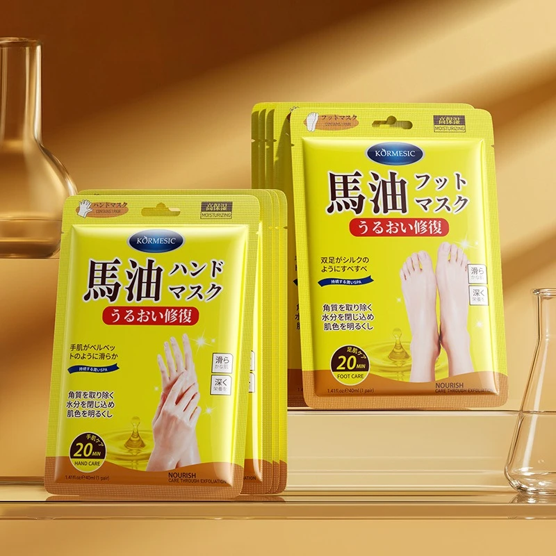 

Таблетки для ухода за руками и ногами с конским маслом, увлажняющие, увлажняющие, против высыхания, растрескивания, против шелушения, улучшающие грубую уход за кожей