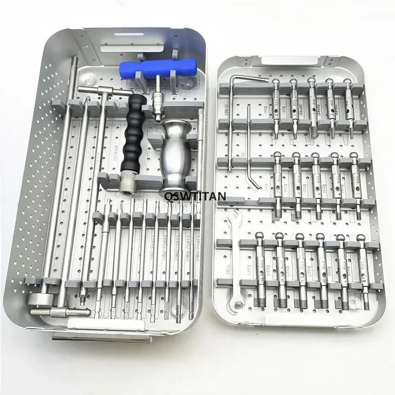 Orthopedic Broken Screw Removal set  Screw Extractor Instrument Veterinary Orthopedic instrument set